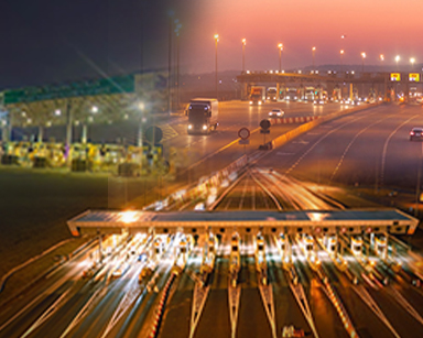 Electrification of Toll Plaza